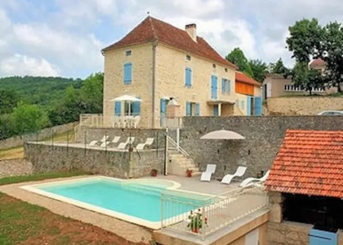 St Cirq Lapopie Piscine Vue Imprenable Σπίτι διακοπών